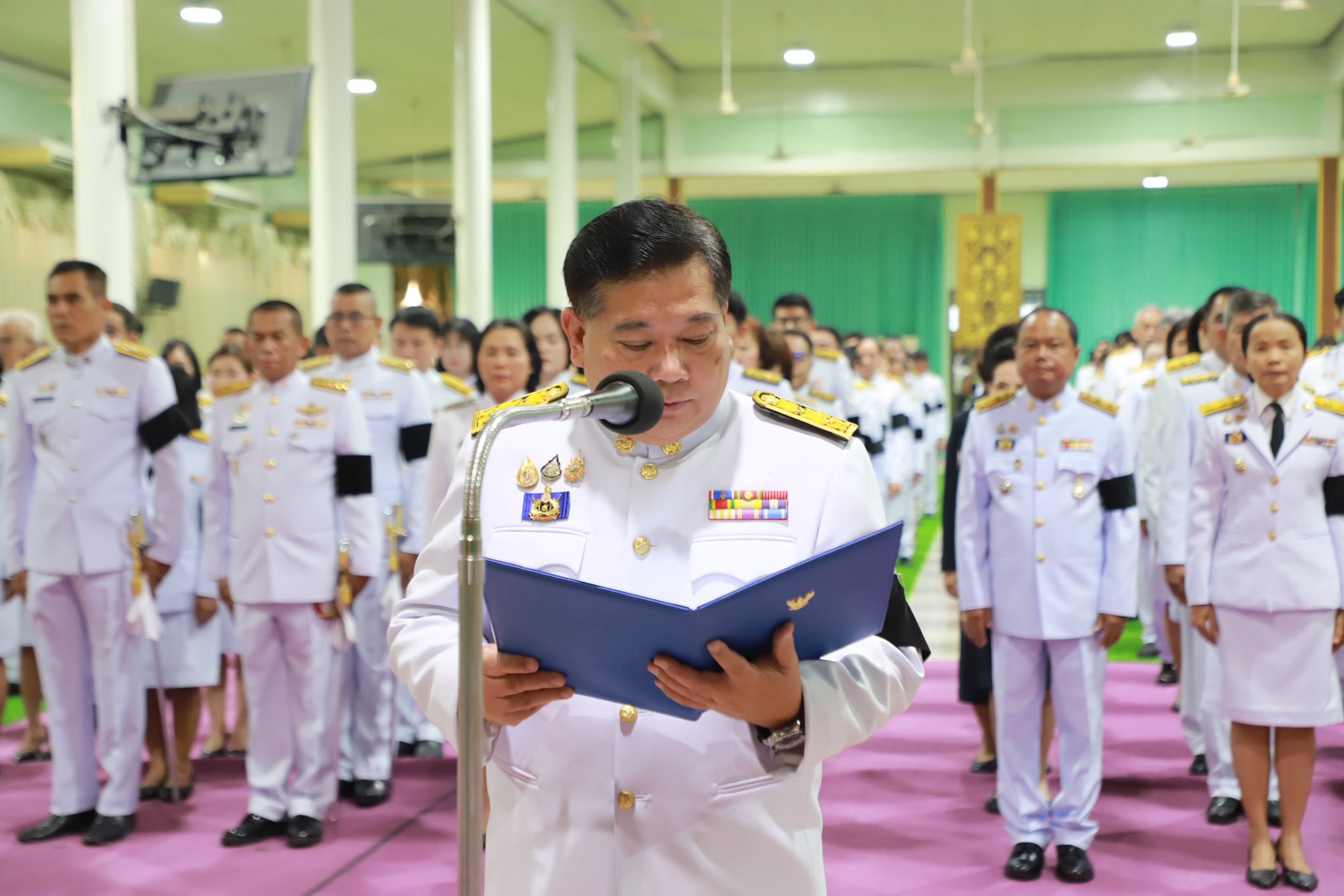 title - ส.ป.ก.อ่างทองร่วมพิธีเนื่องใน 